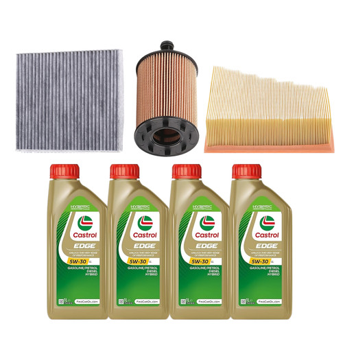 Kit tagliando olio - tagliando, castrol