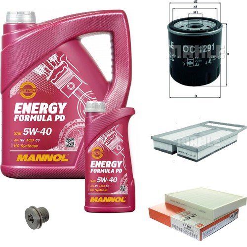 Mahle controllo set mannol - 6,