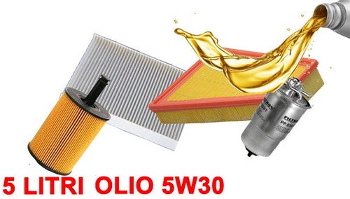 Kit filtri tagliando olio - 4,