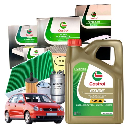 Kit tagliando castrol polo - tagliando,