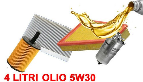 Kit filtri tagliando - 4, olio