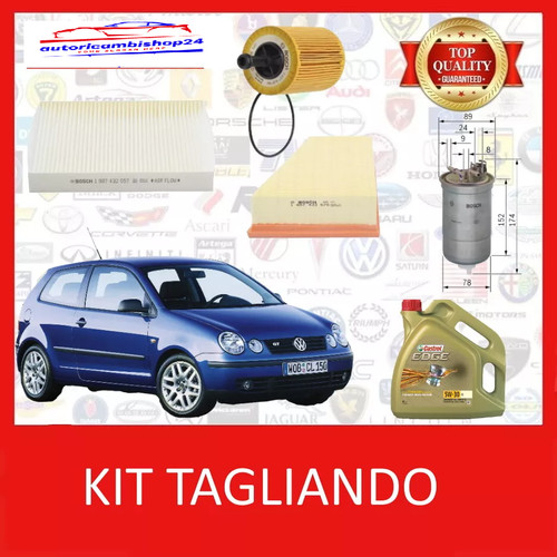 Kit tagliando filtri 4lt - filtri,